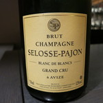 エクアトゥール - 25年10月　CHAMPAGNE SELOSSE-PAJON BLANC DE BLANCS GRAND CRU aAVIZE BRUT
