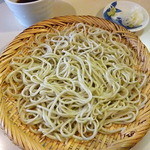 シロクマ食堂 - もりそば（￥７００）2013.10.20