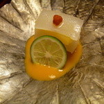 いか　黄身酢和え