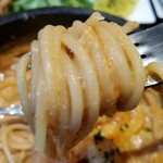 cafe 自休自足 新琴似本店 - 利尻昆布のだしと海老の旨みたっぷりのソース