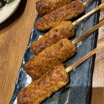 Kuramoto Izakaya Seiryuu - 鶏つくね照り焼き串