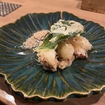 旬路 松田 - 地ダコの天ぷら