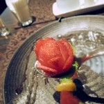 クィーンカフェ - いちごとミント。