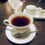 クィーンカフェ - ドリンクセットにした、アメリカンコーヒー。