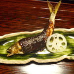 たか田八祥 - 鮎の田楽