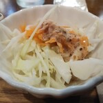 のんびりカフェ 風の家 - 日替わりランチ500円のサラダ