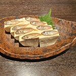 朝伊名 - スクガラス豆腐