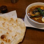 アーガマン - シーフードベジタブルスープカレー　1300円