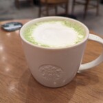 スターバックス・コーヒー - 温かい抹茶ティーラテのショート¥460-