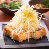 栃尾揚げの原始焼き