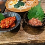 のくっちゃん - ちゃんじゃ ¥438とかつをの酒盗 ¥438