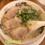 長浜ラーメン 丸羅とんこつ - 