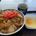 Yoshinoya - 牛丼大盛り➕卵