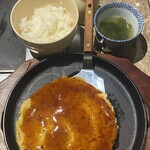 Sogou Chiba Kotegaeshi - お好み焼き（豚）定食