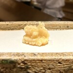 日本橋 蕎ノ字 - ◎車海老二つ目は天つゆか塩で頂く。。、