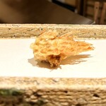 日本橋 蕎ノ字 - ◎車海老の頭一つ目は塩で。。。