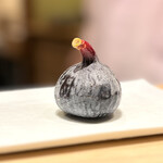 日本橋 蕎ノ字 - ◎掛川産の白無花果！