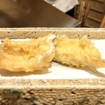 日本橋 蕎ノ字 - ◎神奈川県小柴の穴子の天ぷら