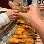 元祖串かつ だるま 道頓堀店 - 