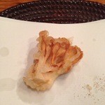 京・富小路 天ぷら吉川 - 白舞茸