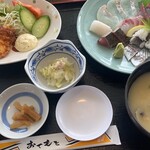 安心食堂 潮彩 - 刺身スペシャル定食　1,700円
