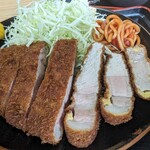 とんかつとことん - 上ロースカツ定食¥1800