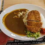 カレーだしっ! - 洋だしロースカツ・野菜3種1260円