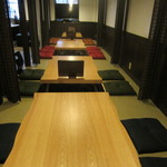 Aozora DINING - 内観写真:＜Aozora DINING＞掘りごたつ式のお座敷です。個室風に仕切りもあります。
