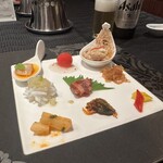 翆陽 - 前菜盛り合わせ