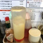 濃厚豚そば　ぶれん - 味変調味料