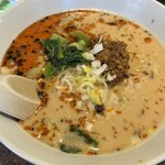 弘園 - 担々麺の面構え