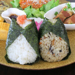 Cafe&Bal CHUPPA - そしてメインのおにぎり｡