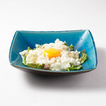 Stir-fried white fish and egg whites