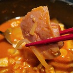 KOREAN DINING 長寿韓酒房 - チーズプテチゲ