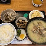Izakaya Satomi - 貝汁定食850円