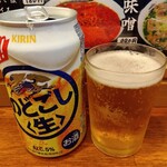 俺の中華たなか家 - 「のどごし生」も「グラス」も冷え❄冷え❄