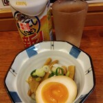 俺の中華たなか家 - 　先着☆の「のどごし生」と「サービスおつまみ」をパチリ♯