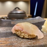 Shinagawa Sushi Matsumoto - クエ