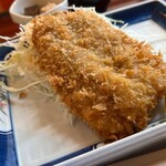 マルヤス - いわしのフライとお刺身定食1000円