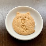 バルバルキッチンアメリ - 食後のサービスで今日は自家製ビスケット