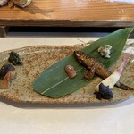 郷土料理ともん - 小魚の甘露煮など