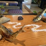 郷土料理ともん - 鮎の塩焼き