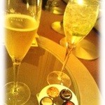 ブリュワーズ コーヒー＆バー - モエ含むシャンパン５種飲み放題2013