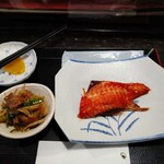 Otaruno Daidokoro Ochawan - メヌケみりん焼きと鶏レバニラ