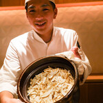 銀座 しのはら - 松茸ご飯