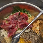 Okonomiyaki Tokugawa - 提供時の状態
