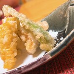 肴や 純しん - 甘鯛の天ぷら