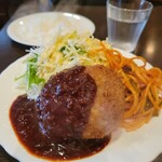 Bistro Vosges - メンチカツ ランチ1000円