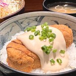 牛かつ いち華 - いちはな丼