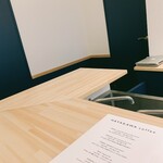 HAYAKAWA coffee - カウンター　私の左側